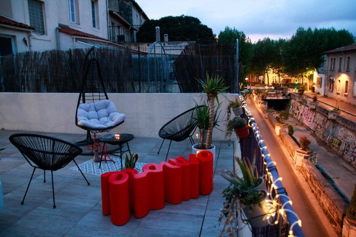 L'Amoureux - Terrasse Et Climatisation Coeur De Ville มงต์เปอลิเยร์ ภายนอก รูปภาพ